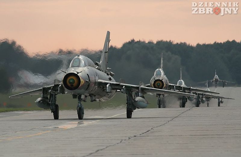Kołują Su-22