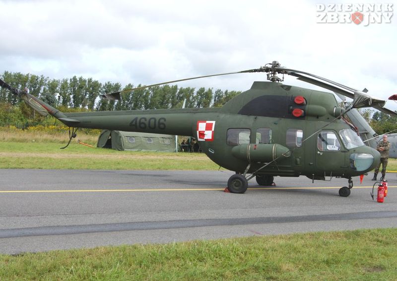 dawny koń roboczy armii, śmigłowiec Mi-2