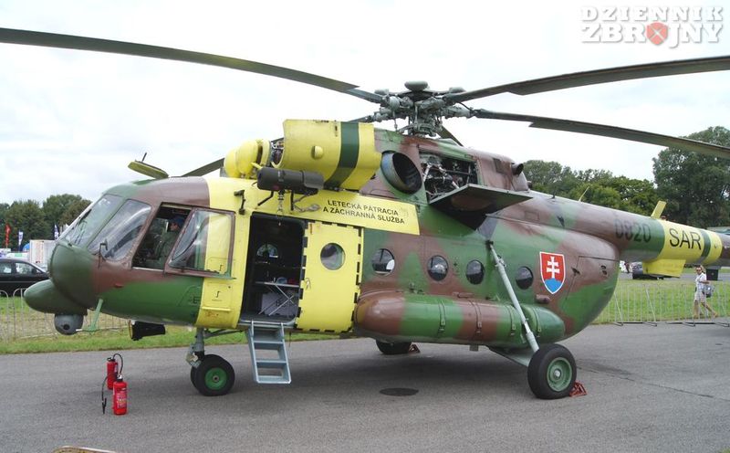ratowniczy Mi-17 ze Słowacji
