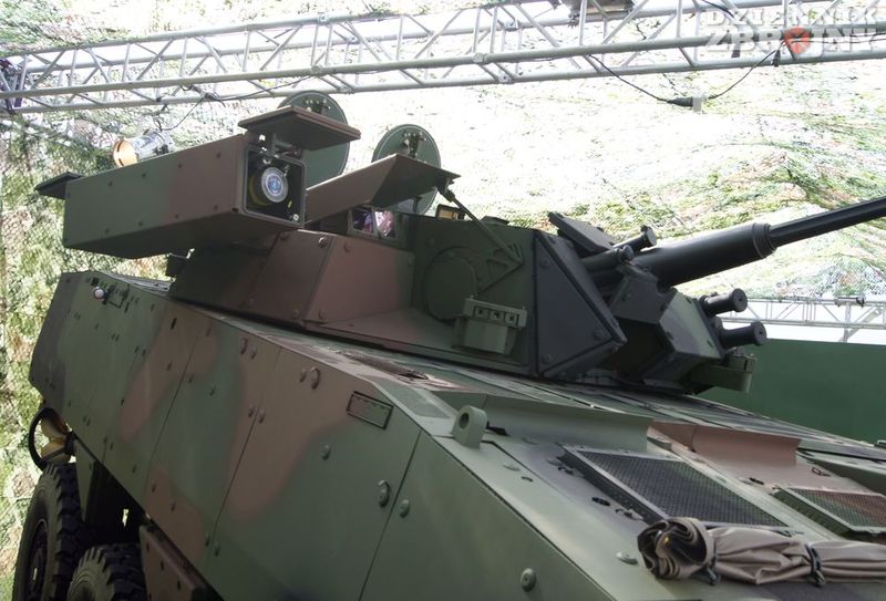 wieża Hitfist-30 zintegrowana z ppk Spike-LR