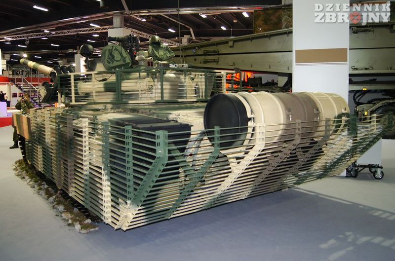 widok na tylne żebrowanie PT-91U