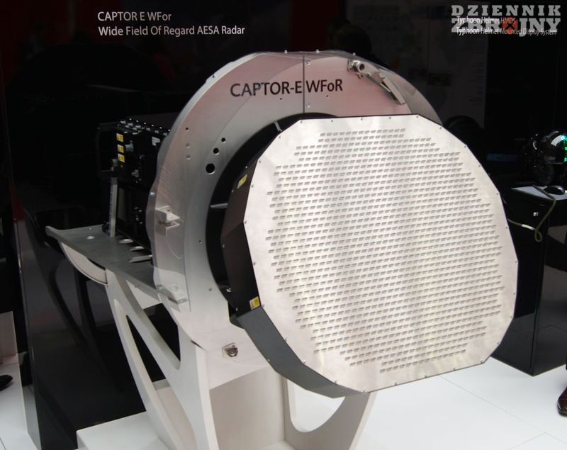 Radiolokator Captor-E samolotu Eurofighter