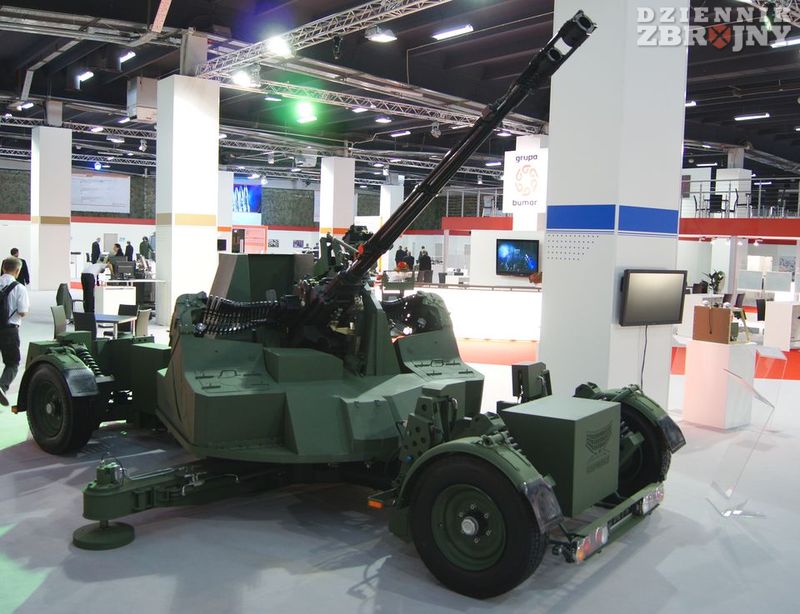 zestaw przeciwlotniczy 35 mm SAN