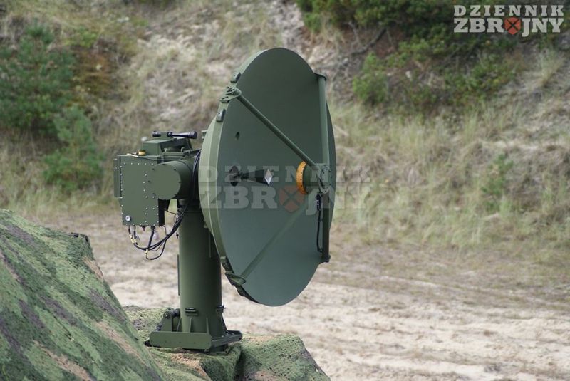Antena do odbioru transmisji z zasobnika DB-110