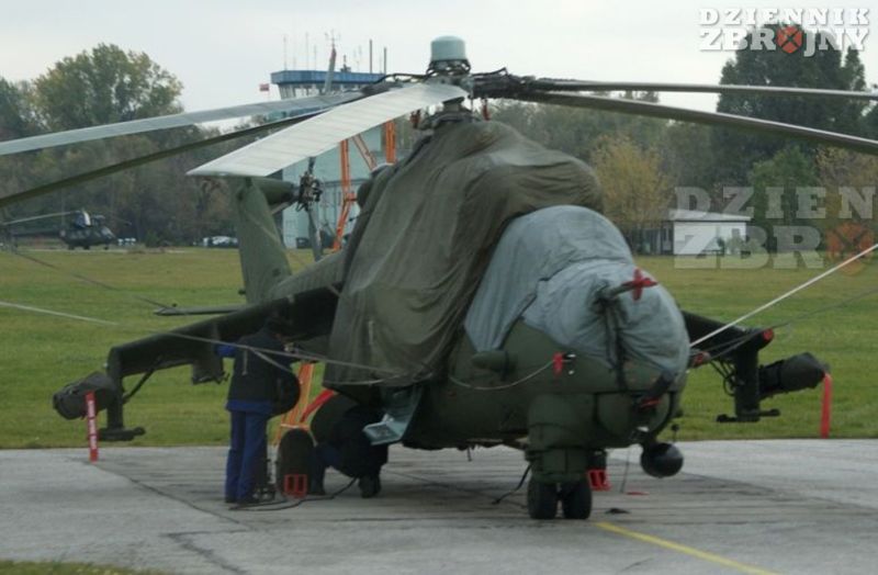 Inne ujęcie Mi-24W z MASE.