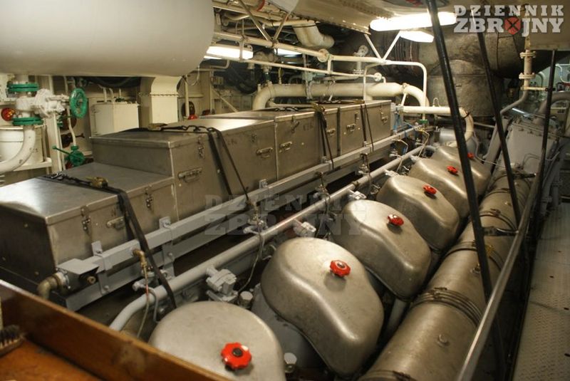 Jeden z silników wysokoprężnych