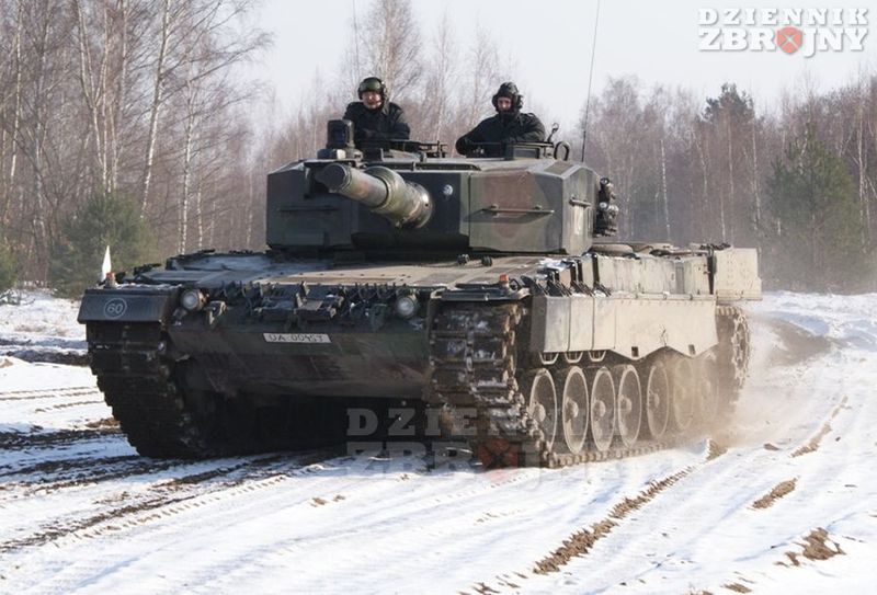 Pancerna pięść - Leopard 2A4 ze Świętoszowa