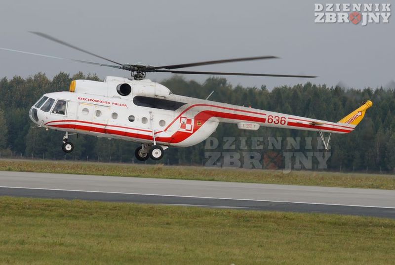 Salonka z 36. pułku, śmigłowiec Mi-8S