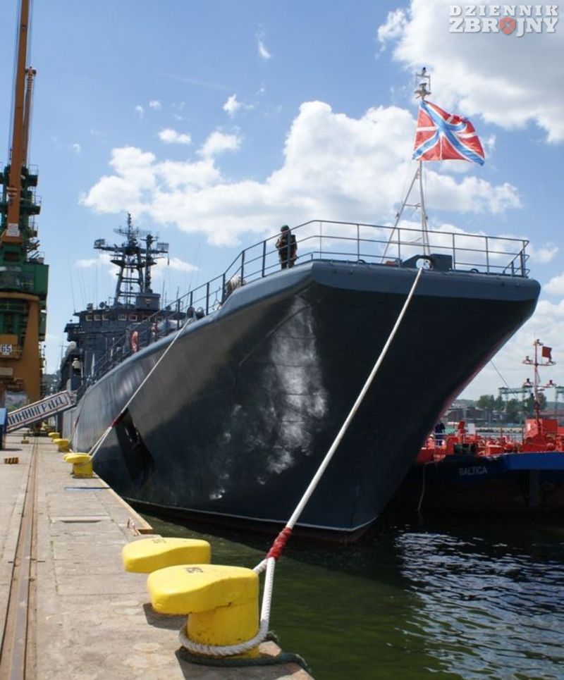 Rosyjski desantowiec Kaliningrad.
