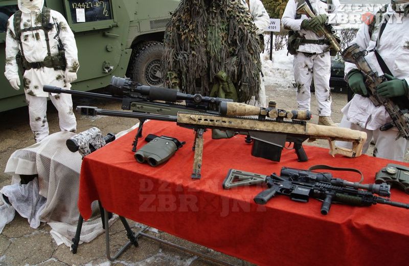 Wielkokalibrowy wyborowy M107 Barret.