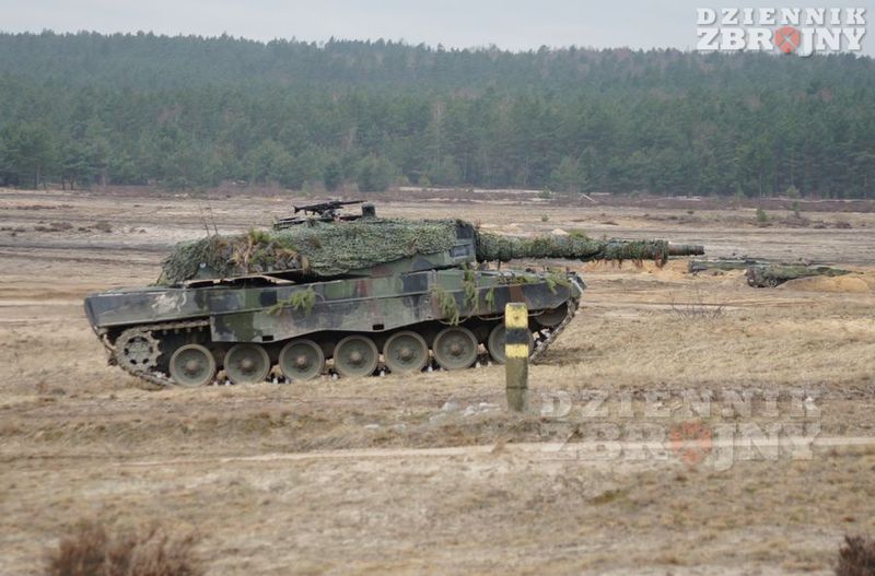 Leopard 2A4 z 10. Brygady ze Świętoszowa.