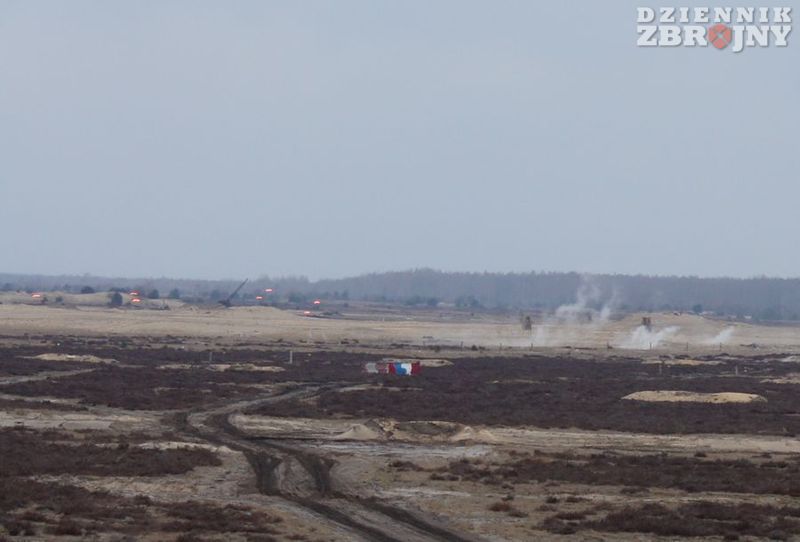 Seria pocisków 23 mm z zestawu Biała.