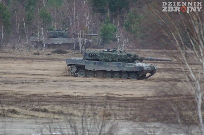 Na lewym skrzydle atakowała polska kompania czołgów.
