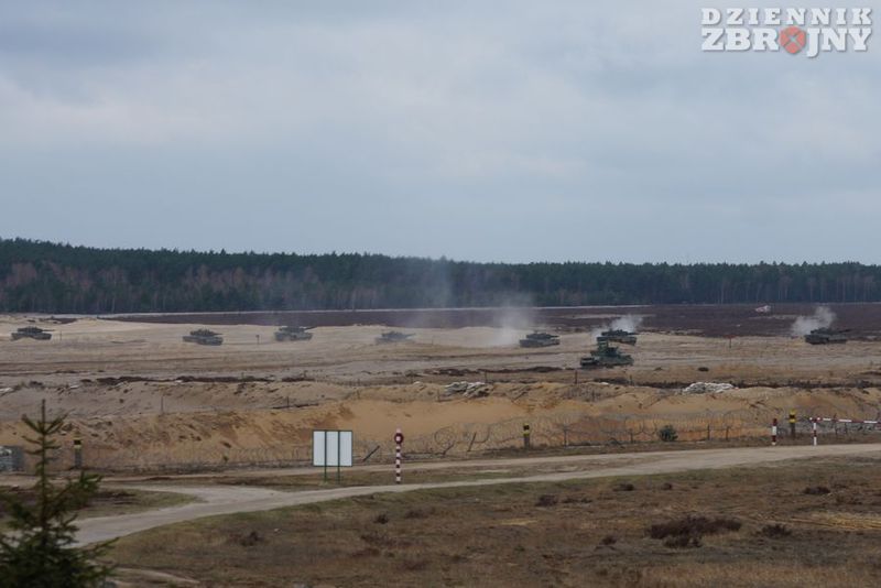 Polska kompania jako pierwsza otworzyła ogień.
