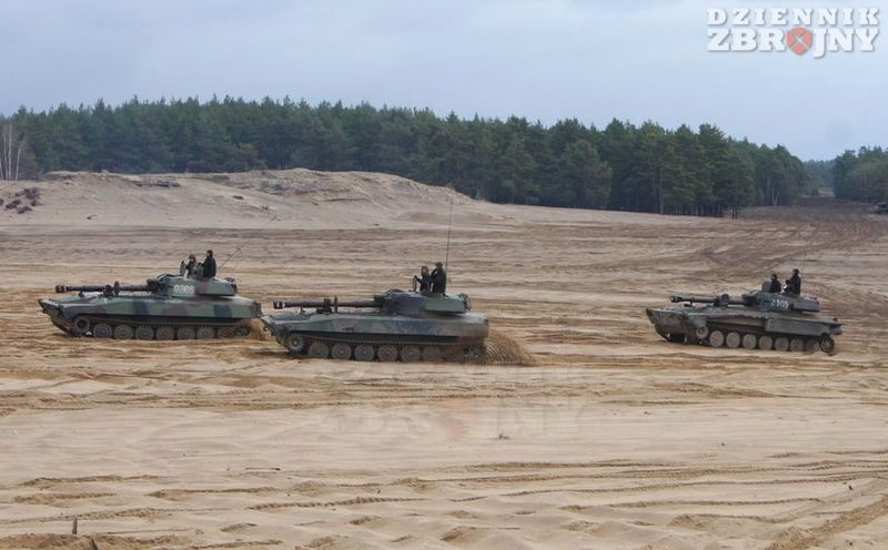 Bateria samobieżnych haubic 2S1 Goździk.