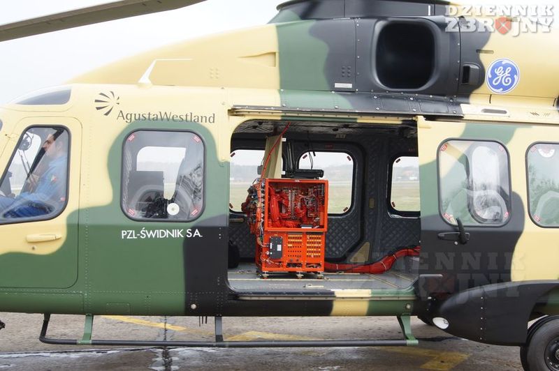 To ciągle prototyp, na pokładzie urządzenia badawcze.