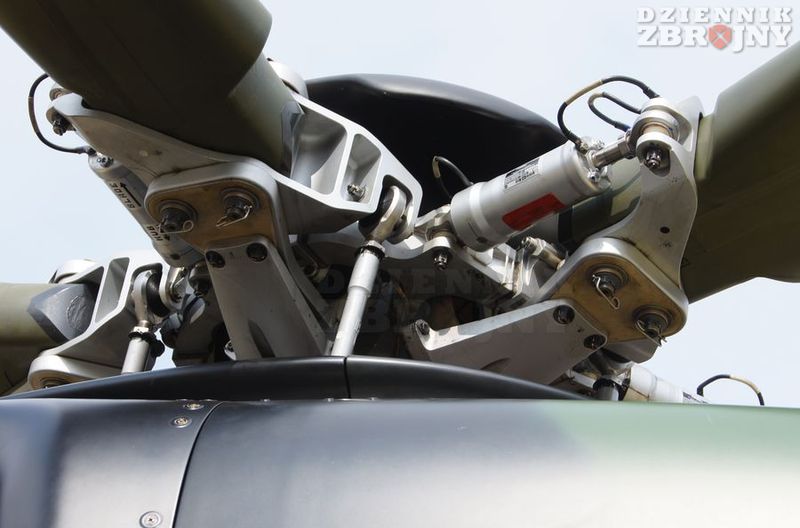 Głowica wirnika głównego.