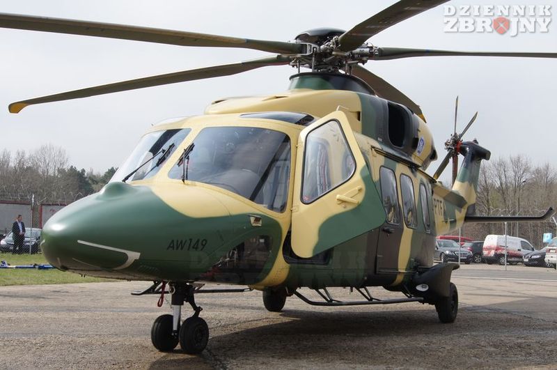 AW149 to reprezentant klasy do 18 pasażerów.