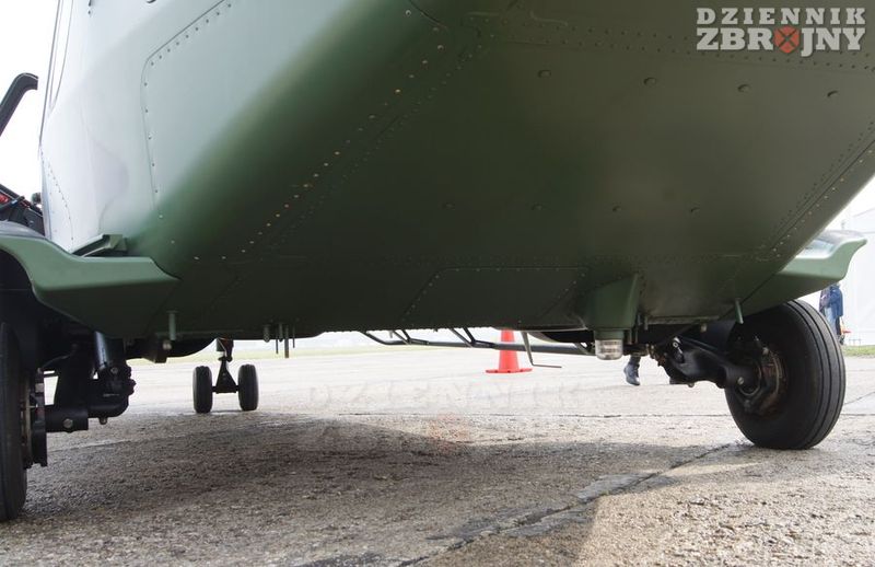 Najniższy punkt śmigłowca.