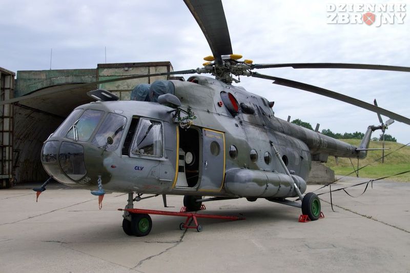 Śmigłowiec Mi-17 lotnictwa czeskiego. 
