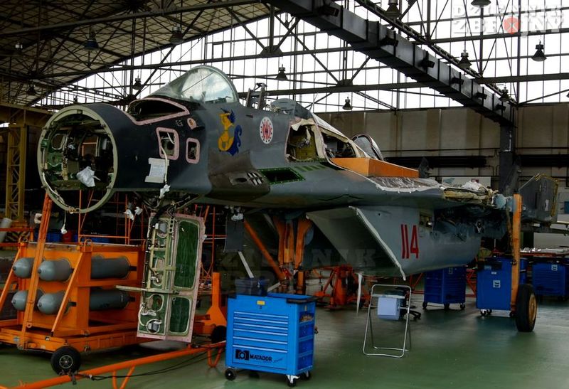 W WZL trwają prace przy min. 3 MiG-29 z Mińska Maz. 