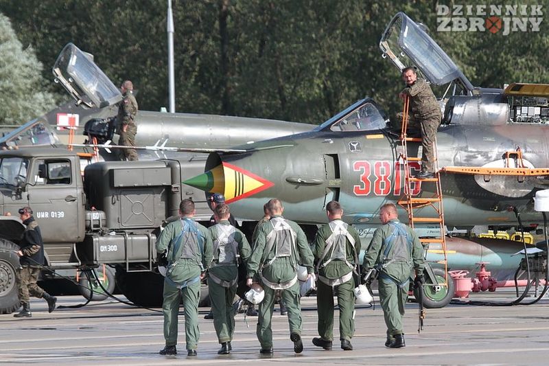 Przygotowania do lotów.