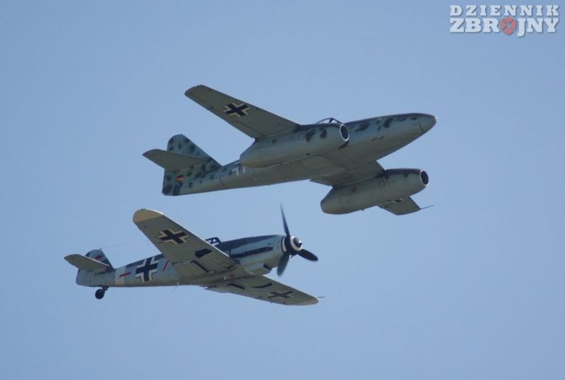 Myśliwce Hitlera, Bf109 i odrzutowy Me 262