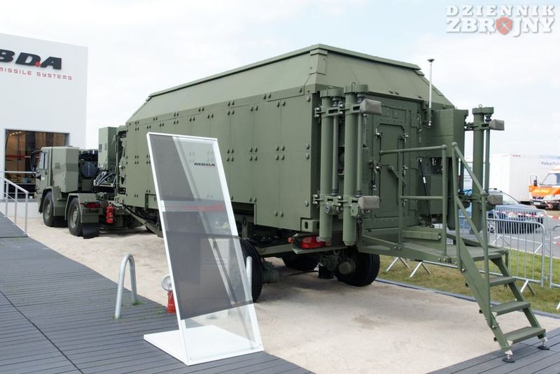 Wóz dowodzenia systemu przeciwlotniczego MEADS