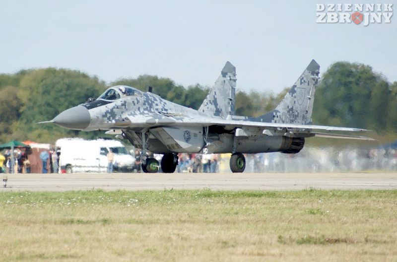 Słowacki pikselowy MiG-29