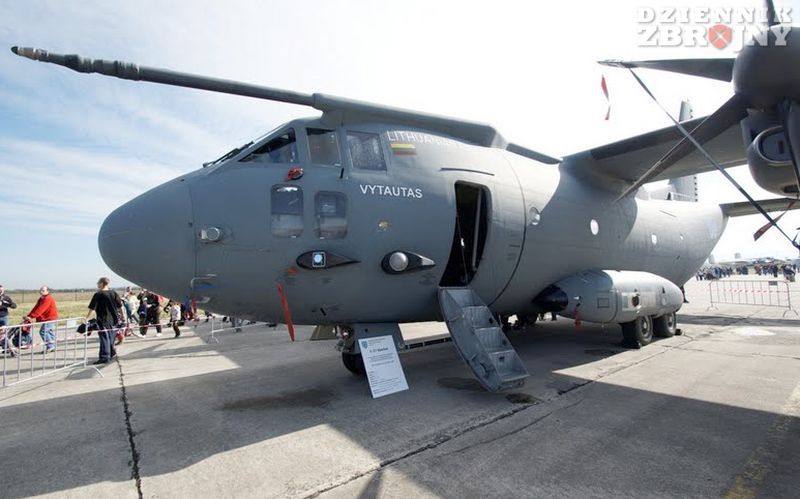 Litewski transportowy C-27J Spartan. 