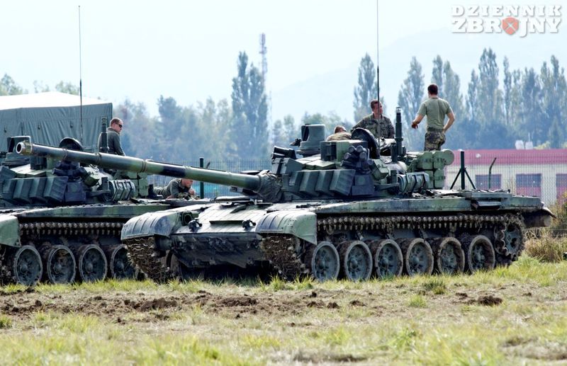 Czołg T-72M4Cz armii czeskiej.