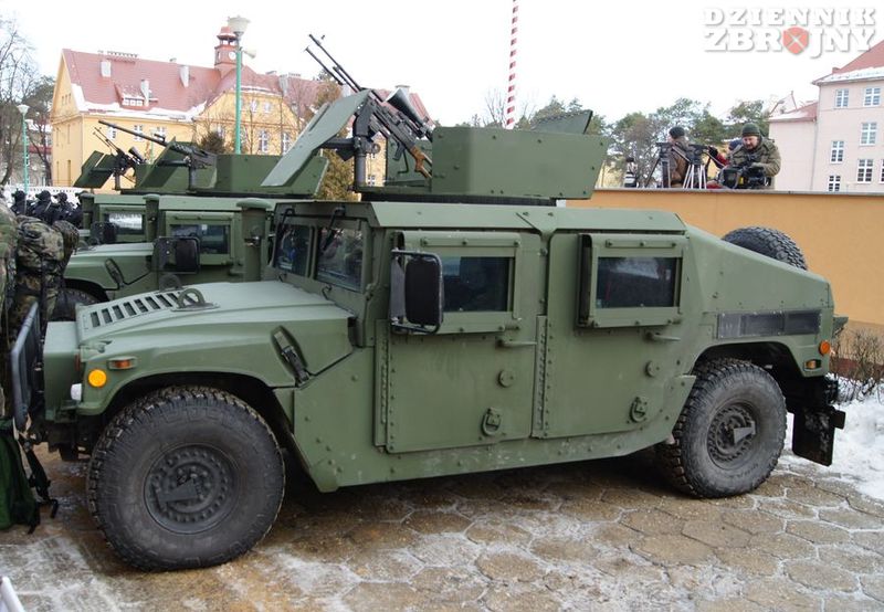 M1151A1 w/B1 z JW AGAT podległej Wojskom Specjalnym. 