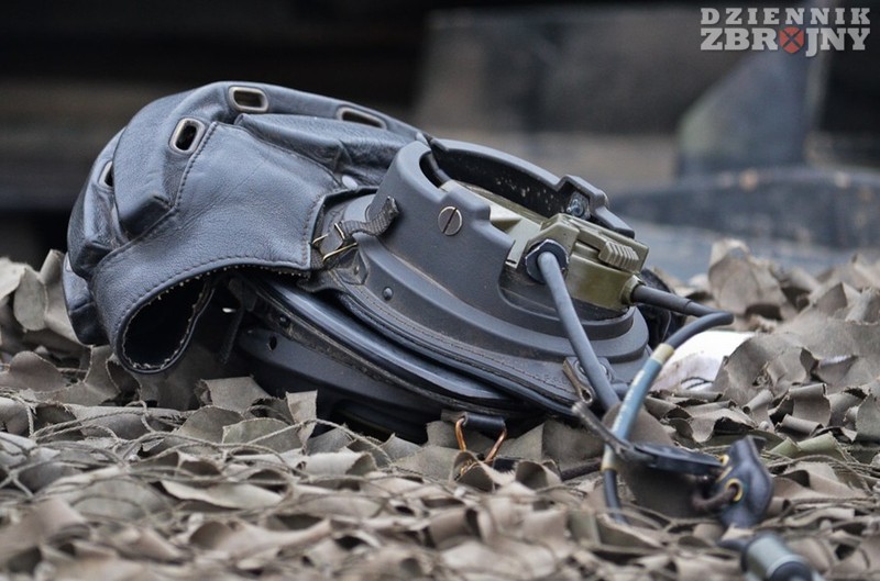 1. batalion czołgów 10. BKPanc na zimowym poligonie. 