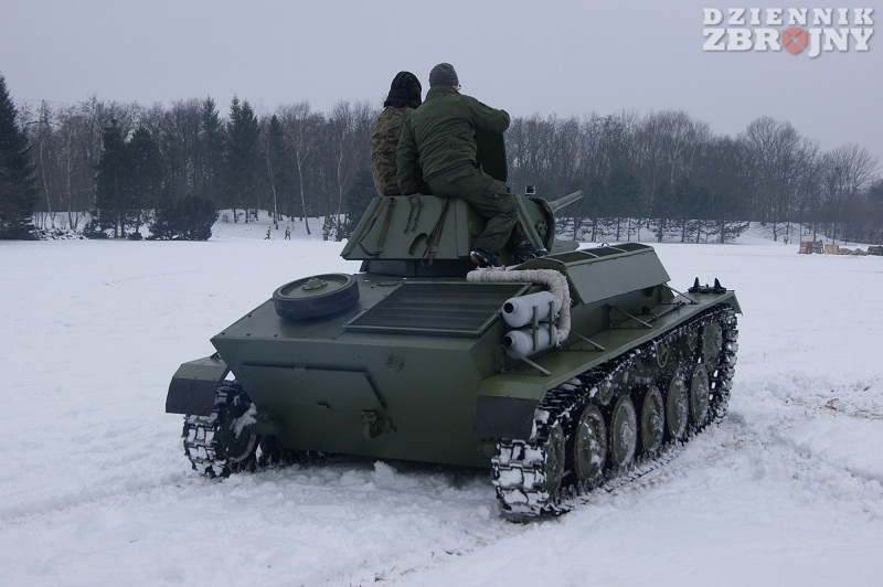 Testy terenowe w pobliżu poznańskiej Cytadeli