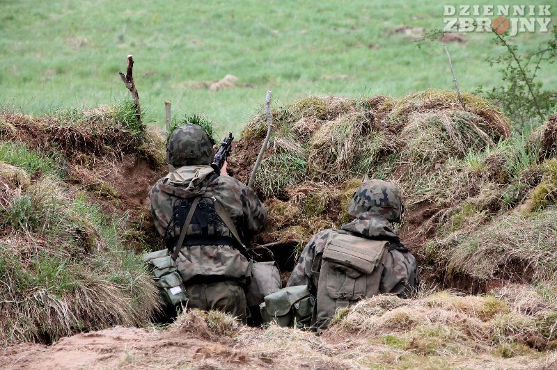 Pluton w obronie - pokaz 15.BZmech