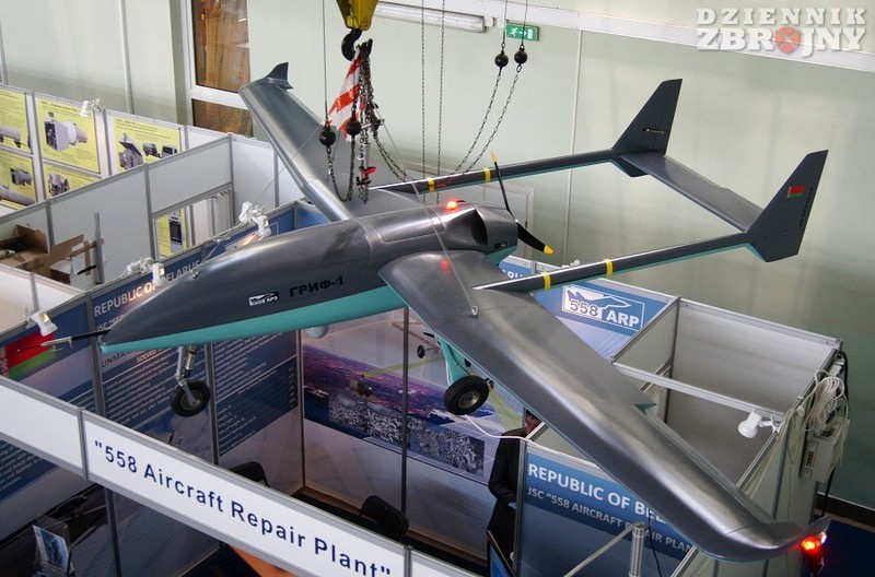 Białoruski bezzałogowiec Grif-1.