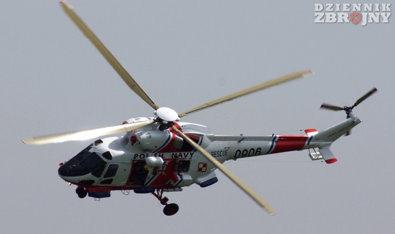 Ratownicza Anakonda w pokazie dynamicznym. 