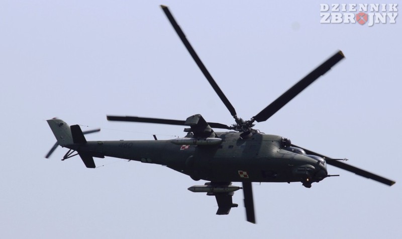 Szturmowy Mi-24.