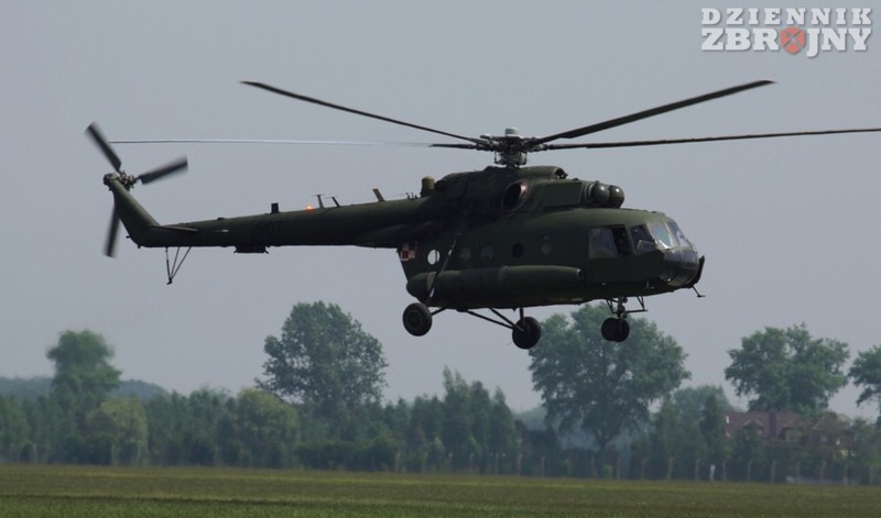 Mi-17 z 25. Brygady Kawalerii Powietrznej.