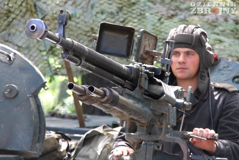 Batalion czołgów T-72 15. Brygady Zmechanizowanej na poligonie. 