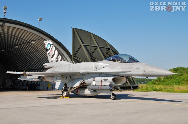 F-16C n/b 4062 z 6. Eskadry Lotnictwa Taktycznego