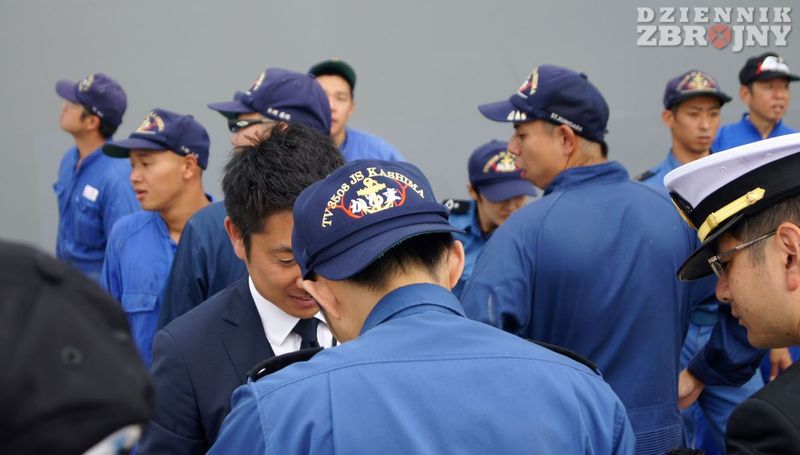 Japońskie okręty wojenne w Gdyni