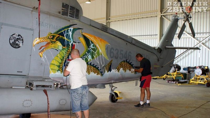 Narodziny gdyńskiego smoka - Kaman SH-2G