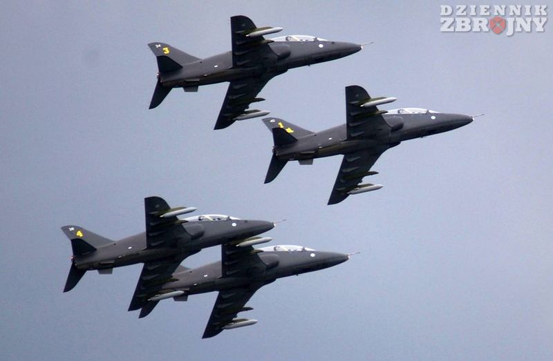 Hawk Mk51 z fińskiego zespołu Midnight Hawks