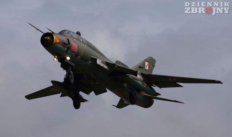 Polski Su-22 - obiekt pożądania dla zachodnich spotterów. 