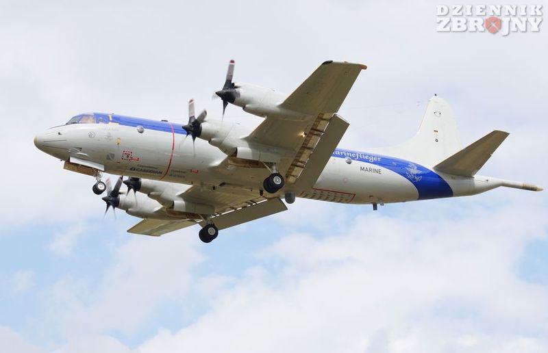 Morski patrolowy P-3C z Niemiec.