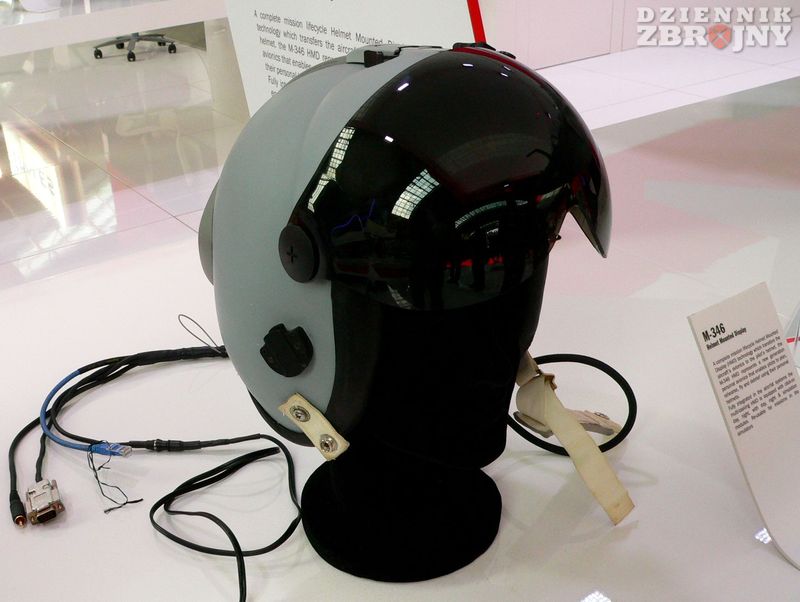 Hełm HMD pilota M-346 Master