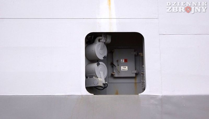 Wyrzutnie torped POP 324 mm. 