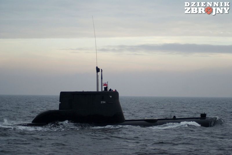 ORP Sokół na wodach Zatoki Gdańskiej