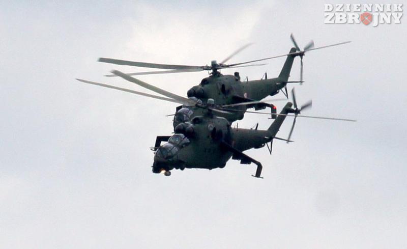 Para latających czołgów - Mi-24. 